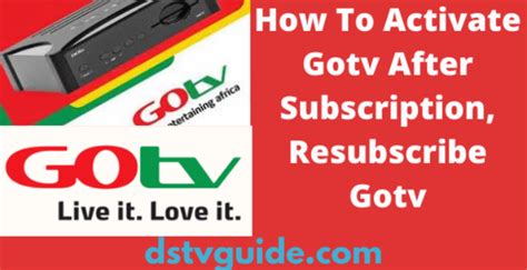 how to activate gotv